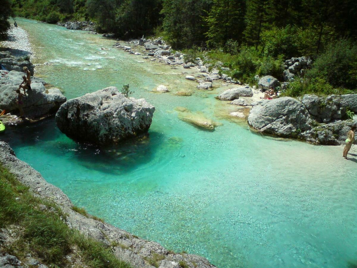 Apartma Pod Rozem Soča Exteriér fotografie