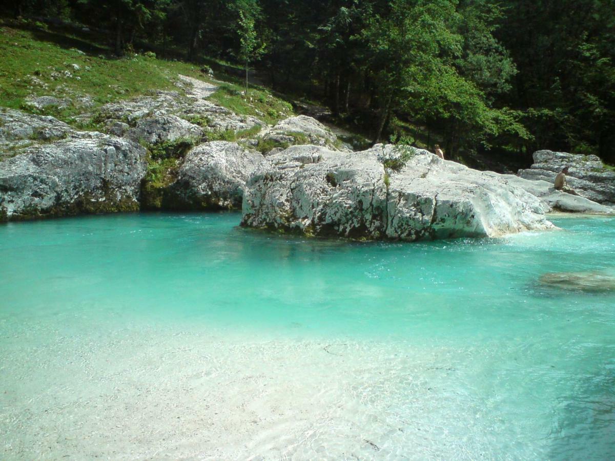 Apartma Pod Rozem Soča Exteriér fotografie